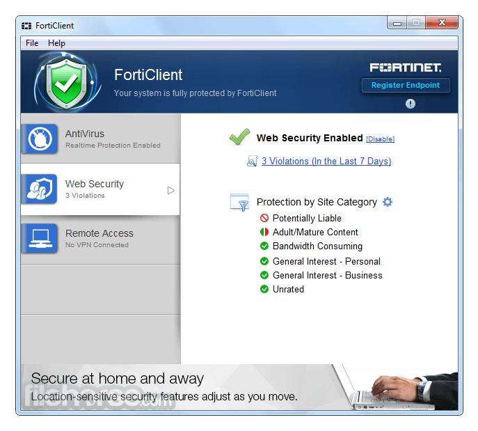 forticlient windows download